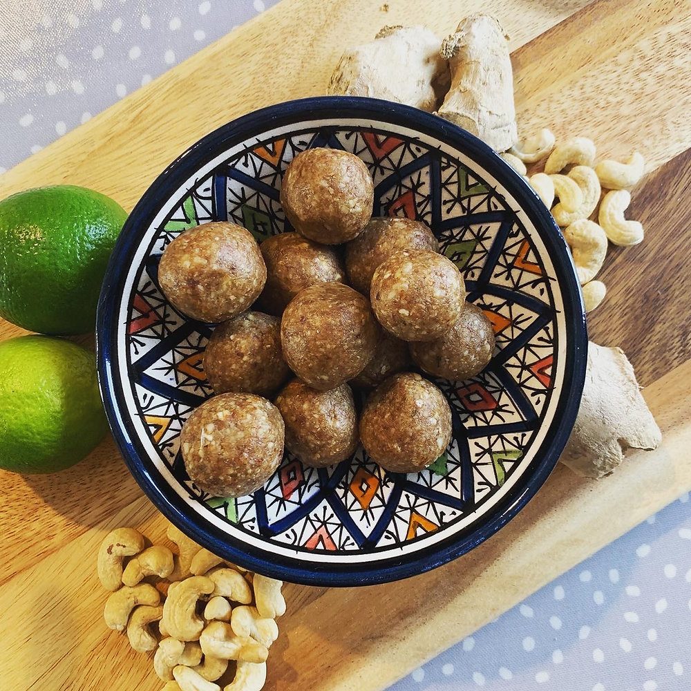 Cashew Lemon Bliss Ball